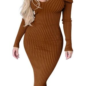 Ribbed dress